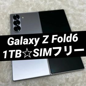 Galaxy Z Fold6 1TB シルバーシャドウ i41