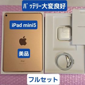美品 iPad mini 5 バッテリー大変良好 フルセット Wi-Fiモデル