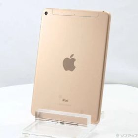 ソフマップ 〔中古品〕 iPad mini 第5世代 64GB ゴールド MUX72J／A docomoロック解除SIMフリー【258】