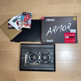 MSIグラフィックボードRadeon RX 580 ARMOR8G
