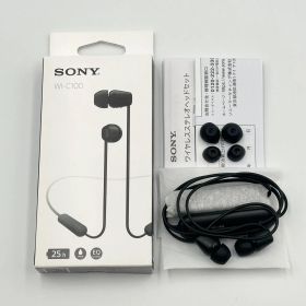 【24時間以内発送･未使用に近い✨️】SONY ソニー ワイヤレスステレオヘッドホン WI-C100
