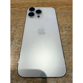 【中古正常品】iPhone14ProMax 128GB シルバー 正規SIMフリー MQ973J/A A323