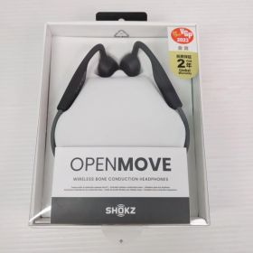 【中古品】 SHOKS OPENMOVE 骨伝導イヤホン S661 ブラック 〇YR-54657〇