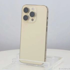 ソフマップ 〔中古品〕 iPhone14 Pro 128GB ゴールド MQ073J／A SIMフリー【198】