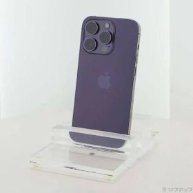 ソフマップ 〔中古品〕 iPhone14 Pro 256GB ディープパープル MQ1E3J／A SIMフリー【349】