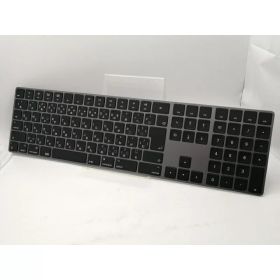 【中古】Apple Magic Keyboard（2018/テンキー付き/A1843） - 日本語（JIS） スペースグレイ MRMH2J/A【大須2】保証期間1週間