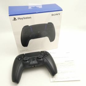美品 SONY ソニー PS5 DualSense ミッドナイトブラック CFI-ZCT1J ワイヤレスコントローラー プレステ5 ゲーム アクセサリ 周辺機器 HU1819 【中古】