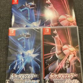 ポケモン ダイパ Switch ソフト2本 未開封あり