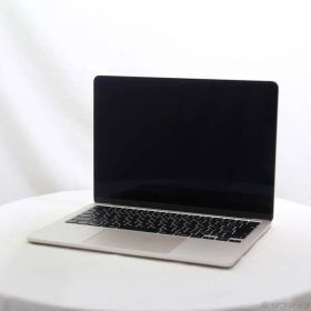 ソフマップ 〔中古品〕 MacBook Air 13.6-inch Late-2024 MC8J4J／A Apple M3 8コアCPU_8コアGPU 16GB SSD256GB スターライト 〔15.3 Sequoia〕【251】