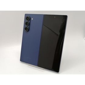 【中古】SAMSUNG au 【SIMフリー】 Galaxy Z Fold6 ネイビー 12GB 256GB SCG28【小倉駅前】保証期間１ヶ月【ランクB】