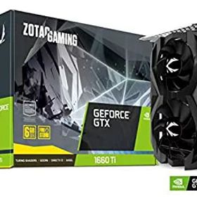 【中古-非常に良い】 ZOTAC GAMING GeForce GTX 1660 Ti 6GB GDDR6 グラフィックスボード VD6900 ZTGTX1660TI-6GB