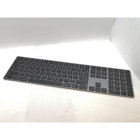 【中古】Apple Magic Keyboard（2018/テンキー付き/A1843） - 英語（US） スペースグレイ MRMH2LL/A【津田沼】保証期間１週間