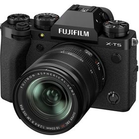 【中古】FUJIFILM フジフイルム X-T5 XF18-55mm レンズキット ブラック