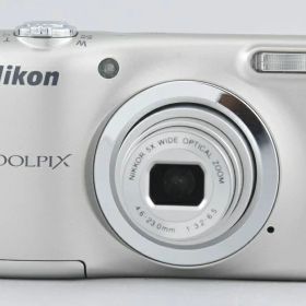 【中古】Nikon ニコン COOLPIX A10 シルバー コンパクトデジタルカメラ