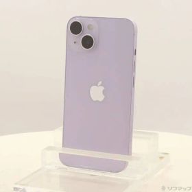 ソフマップ 〔中古品〕 iPhone14 128GB パープル MPUY3J／A SIMフリー【305】