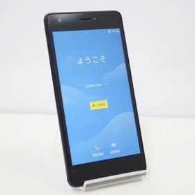 スマートフォン 本体 Qua phone QZ KYV44 京セラ au SIMロック解除済み SIMフリー 残債なし 32GB ブルー