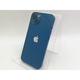 【中古】Apple au 【SIMフリー】 iPhone 13 128GB ブルー MLNG3J/A【大宮東口】保証期間1ヶ月【ランクC】