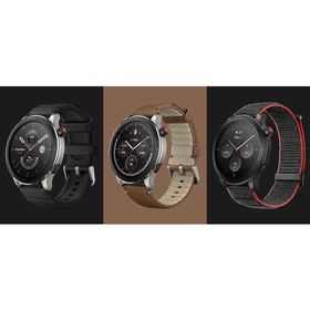 Amazfit GTR 4 スマートウォッチ 日本語対応 Alexa対応 レーストラック色（画像一番右側）