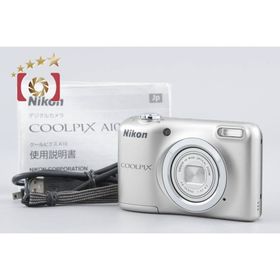 【中古】Nikon ニコン COOLPIX A10 シルバー コンパクトデジタルカメラ