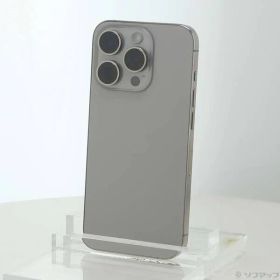 ソフマップ 〔中古品〕 iPhone15 Pro 128GB ナチュラルチタニウム MTU93J／A SIMフリー【198】