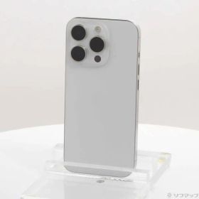 ソフマップ 〔中古品〕 iPhone15 Pro 256GB ホワイトチタニウム MTUD3J／A SIMフリー【276】