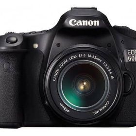 Canon デジタルカメラ EOS 60D EF-S18-55 IS レンズキット 1800万画素 [4460B022]（AVケーブル欠品/本体状態難） カメラ