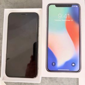 Apple iPhone X スペースグレー 本体