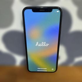 Apple iPhoneX 64GB スペースグレー 本体