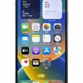 【訳アリ】iPhone X 64GB シルバー SIMフリー 顔認証OK