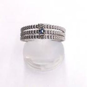 K10WG3連リング 0.03刻印あり K10WG3連リング