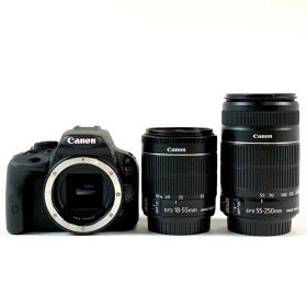 キヤノン Canon EOS Kiss X7 ダブルズームキット デジタル 一眼レフカメラ 【中古】