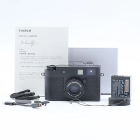 FUJIFILM X-half ブラック 二言語対応｜コンパクトデジタルカメラ｜高画質センサー・スナップ／日常撮影向け 富士フイルム F X-HF1-B JP【中古】