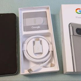 Google Pixel 8 本体 グレー 充電ケーブル付き