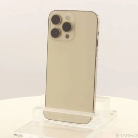 ソフマップ 〔中古品〕 iPhone14 Pro Max 256GB ゴールド MQ9D3J／A SIMフリー【349】