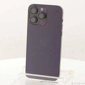 ソフマップ 〔中古品〕 iPhone14 Pro Max 256GB ディープパープル MQ9E3J／A SIMフリー【198】