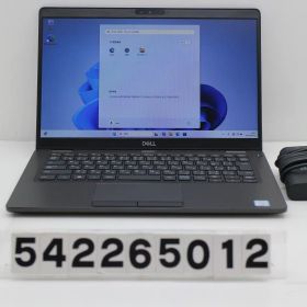 DELL Latitude 5300 Core i5 8265U 1.6GHz/8GB/512GB(SSD)/13.3W/FWXGA(1366x768)/Win11 外装割れあり【中古】【20260311】