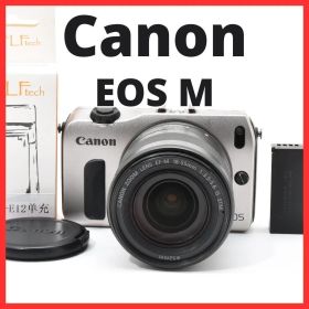 C07[7414]19 キヤノン Canon EOS M ボディ 18-55mm レンズキット
