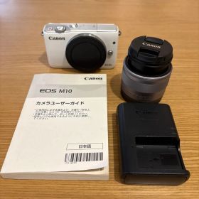 Canon EOS M10 ホワイト15-45mmレンズセット