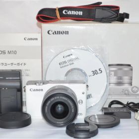❤️人気ホワイト❤️Wi-Fi &自撮り❤️Canon EOS M10