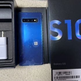 Samsung Galaxy S10 本体 ブルー 充電器付き