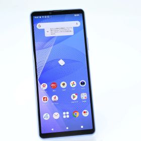 【液晶美品＊電池良好】SIMフリー docomo Xperia 10 III SO-52B ブルー