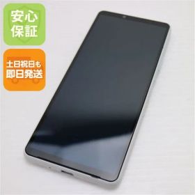 超美品 Xperia 10 III SOG04 ホワイト 本体 即日発送 土日祝発送OK あすつく 03000