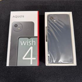 新品 AQUOS wish 4 本体 ブラック