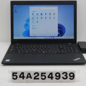 Lenovo ThinkPad L590 Core i5 8265U 1.6GHz/8GB/256GB(SSD)/15.6W/FWXGA(1366x768)/Win11 キー文字消えあり【中古】【20260205】