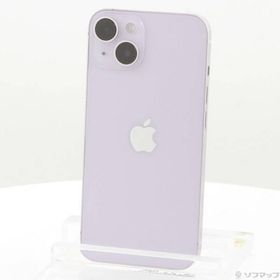 〔中古〕Apple(アップル) iPhone14 512GB パープル MPX83J／A SIMフリー〔262-ud〕