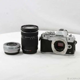 【中古】OLYMPUS(オリンパス) OM-D E-M10 Mark IV EZダブルズームキット シルバー 【344-ud】