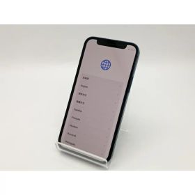 【中古】Apple docomo 【SIMロック解除済み】 iPhone 12 mini 64GB ブルー MGAP3J/A【広島本通】保証期間1ヶ月【ランクC】
