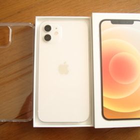 超美品 Apple iPhone 12 64GB ホワイト SIMフリー MGHP3J/A