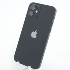 [中古]SIMフリー Apple iPhone12 128GB Black A2402 MGHU3J/A