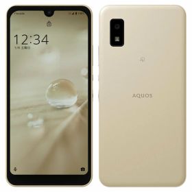 【新品未使用】SIMフリー AQUOS wish A104SH アイボリー ※赤ロム保証 4549046132420